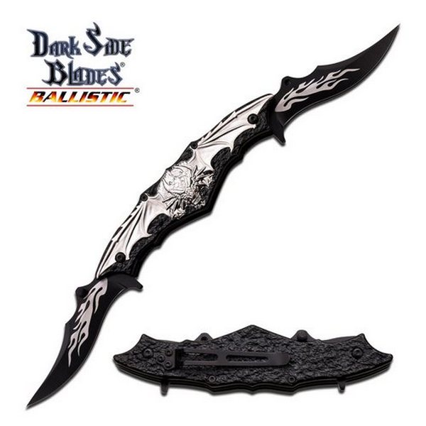 DARK SIDE BLADES DS-A037BS SPRING ASSISTED KNIFE