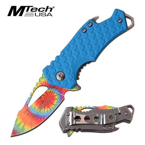 MASTER CUTLERY MTECH USA MT-A882TBL SPRING ASSISTED KNIFE