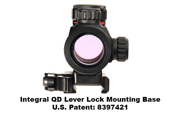 Leapers UTG 2.6inch ITA Red/Green CQB Micro Dot with Integral QD Mount SCP-DS3026W