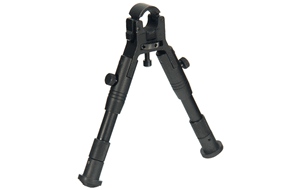 Leapers UTG New Gen Reinforced Clamp-on Bipod, 6.2"-6.7" Center Height TL-BP18S-A