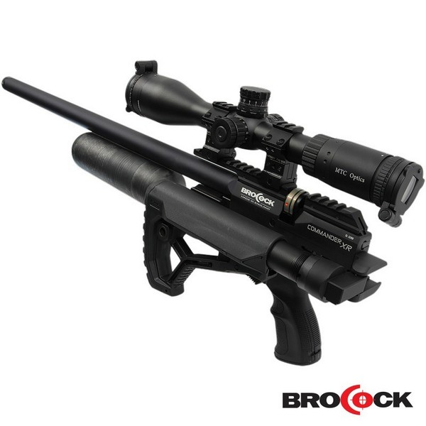 BROCOCK COMMANDER XR MAGNUM HILITE 5.5mm PCP folding Stock