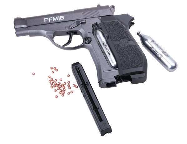Crosman PFM16 CO2 Powered 
Compact BB Pistol