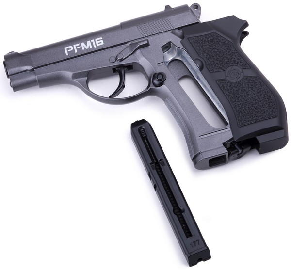 Crosman PFM16 CO2 Powered 
Compact BB Pistol