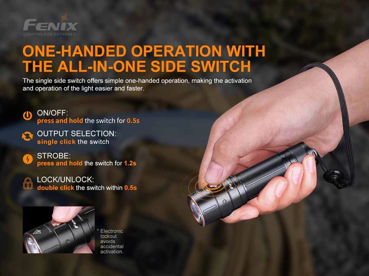 FENIX FLASHLIGHT E28R RECHARGEABLE FLASHLIGHT