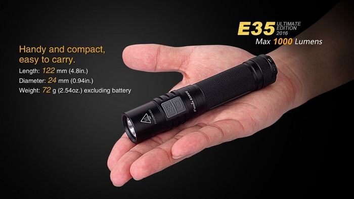 Fenix E35UE LED Flashlight c