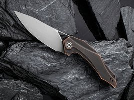 CIVIVI C904D Plethiros FLIPPER BRUSHED COPPER HANDLES