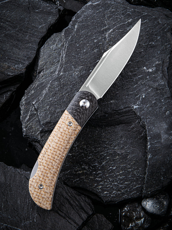 CIVIVI C914C RUSTIC GENT G10 CARBON FIBER HANDLE