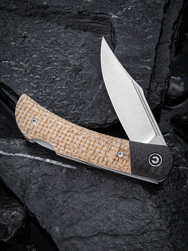 CIVIVI C914C RUSTIC GENT G10 CARBON FIBER HANDLE