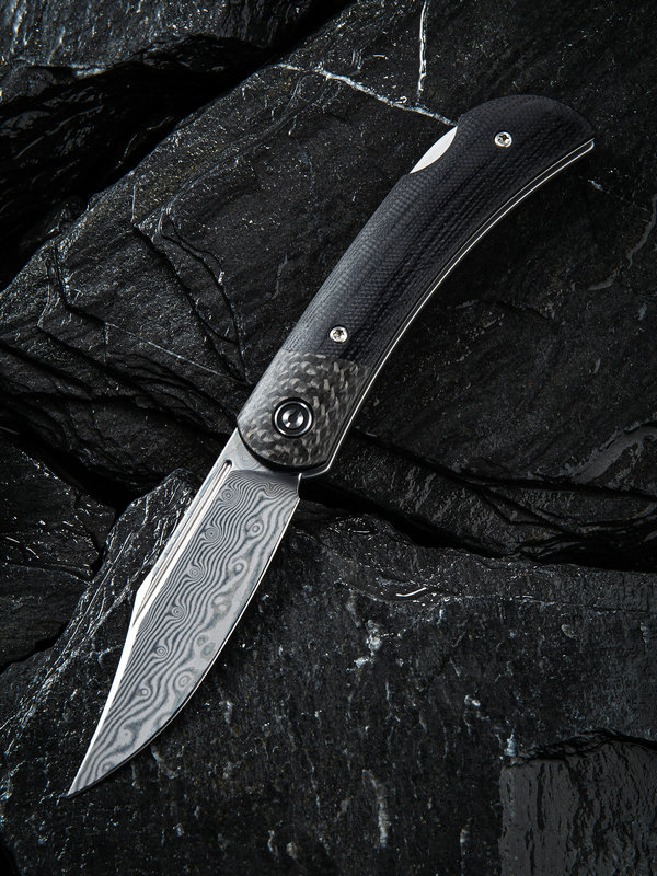 CIVIVI C914DS-1 DAMASCUS RUSTIC GENT