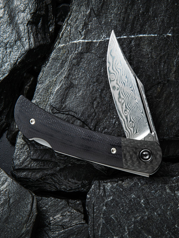 CIVIVI C914DS-1 DAMASCUS RUSTIC GENT