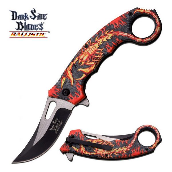 DARK SIDE BLADES DS-A052 SPRING ASSISTED KNIFE