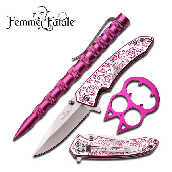 MASTER CUTLERY FEMME FATALE FF-A003PKSET COMBO KNIFE SET