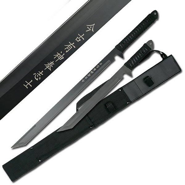 MASTER CUTLERY HK-1067 NINJA SWORD 26" AND 18" OVERALL, TWIN SWORD