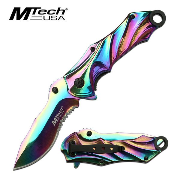 MASTER CUTLERY MTECH USA MT-A1043RB SPRING ASSISTED KNIFE