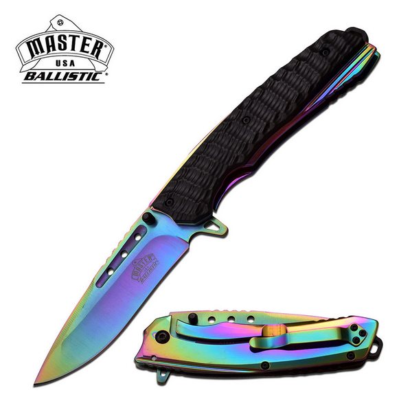 MASTER USA MU-A037RB SPRING ASSISTED KNIFE