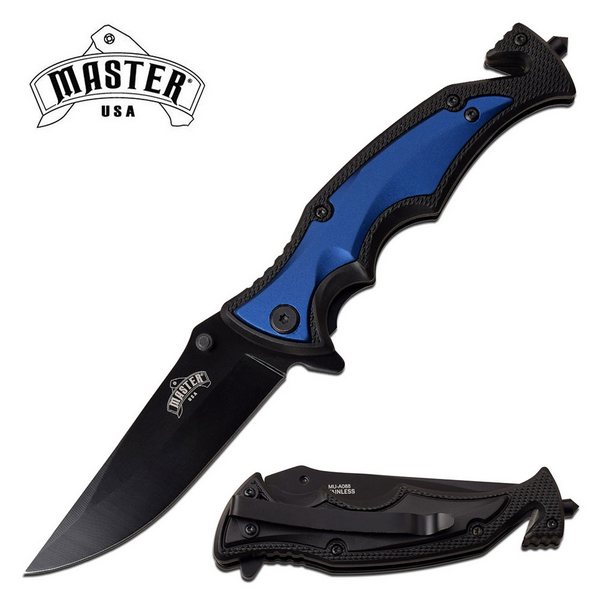 MASTER USA MU-A088BL SPRING ASSISTED KNIFE