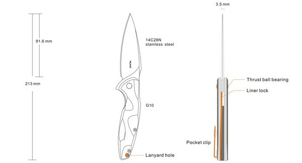 Ruike P105-Q Fang Flipper 3