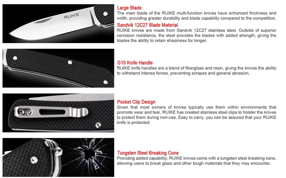 Ruike Knives M51-B Criterion