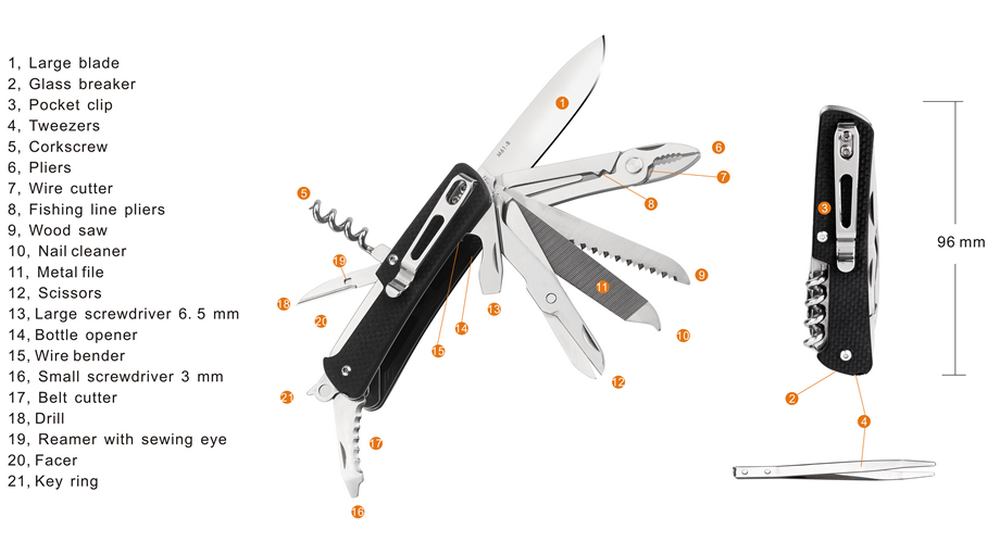 Ruike knives M61-B Criterion