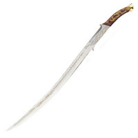 United Cutlery UC1298 The Lord Of The Rings: Officially Licensed Hadhafang Sword Of Arwen Evenstar With Display Stand