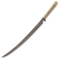 United Cutlery UC3272 Black Ronin Tan Combat Wakizashi Sword With Injection Molded Sheath
