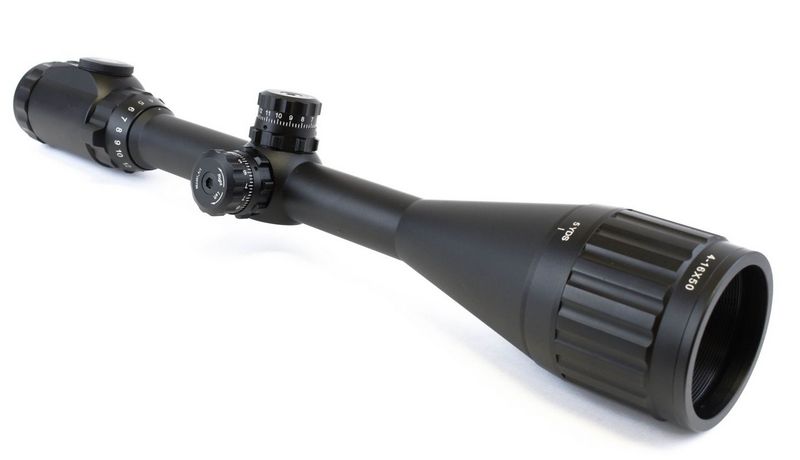 LEAPERS UTG 4-16X50 1″ HUNTER SCOPE, AO, 36-COLOR MIL-DOT SCP-U4165AOIEW