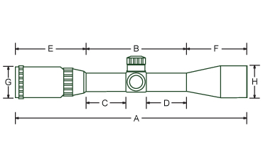 rue Hunter Classic 3-9X40 1inch Scope, Mil-dot SCP-3940EW