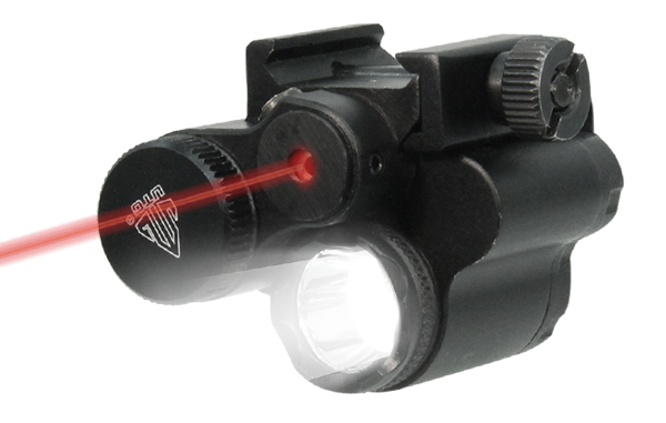 Leapers UTG Sub-compact LED Light and Aiming Adjustable Red Laser LT-ELP28R