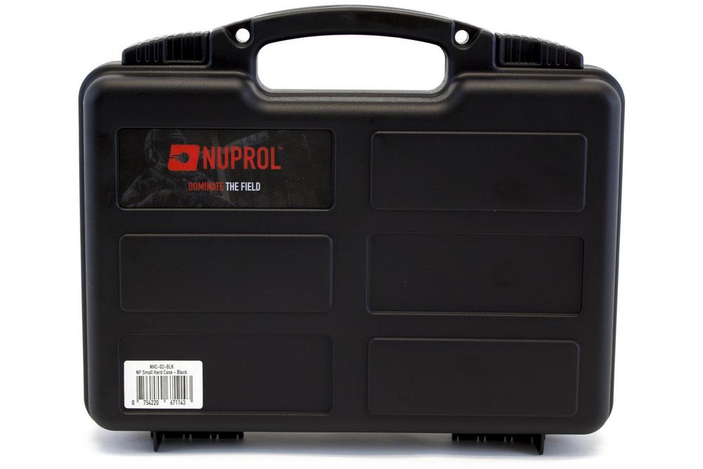 NUPROL SMALL HARD CASE-BLACK (WAVE) NHC-02-BLK