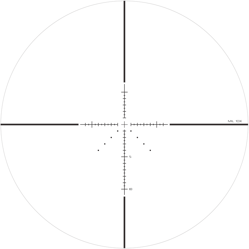 Optisan Optics CP 10X32P Reticle