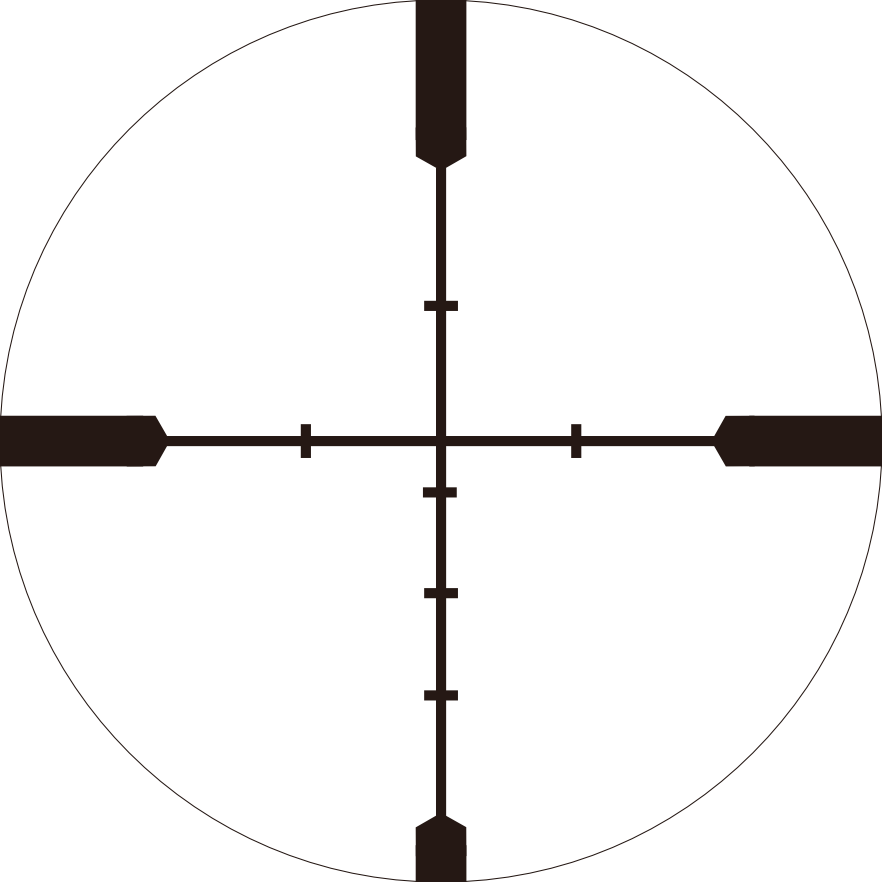 Optisan Optics HX 3-9X40 Reticle BCR