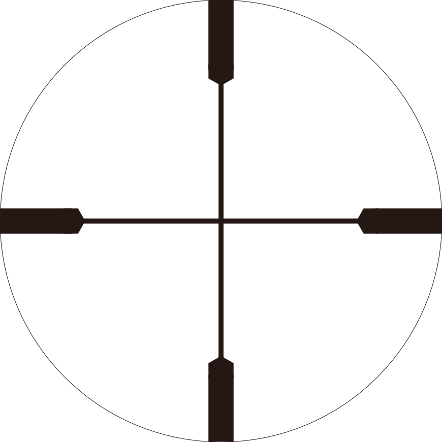 Optisan Optics HX 4-12X40 DUPLEX Reticle