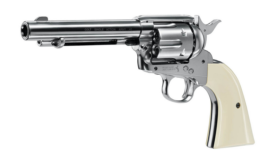 UMAREX Legends Colt SAA .45 4.5mm Pellet Nickel 5.8322