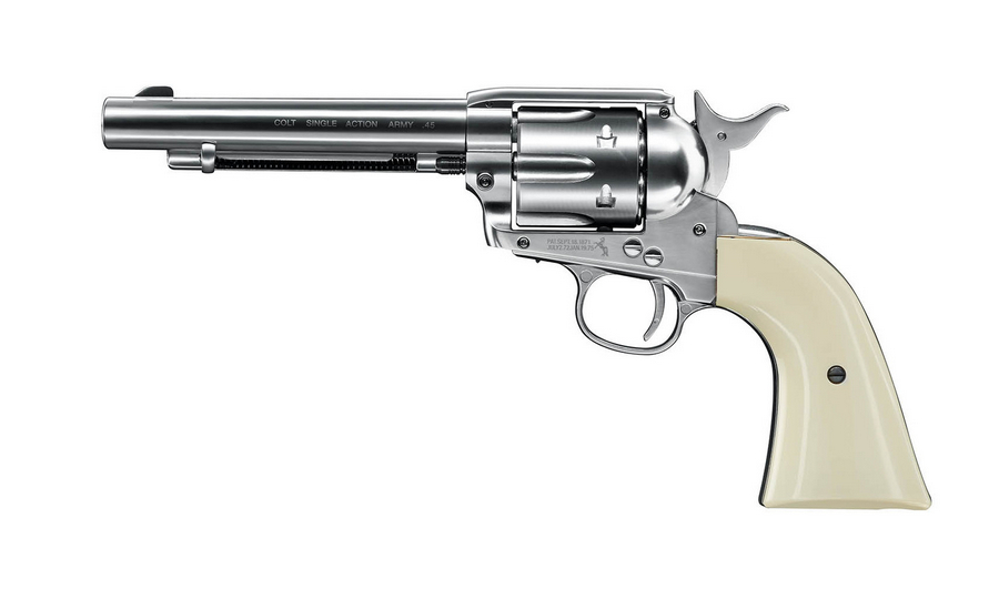 UMAREX Legends Colt SAA .45 4.5mm BB Nickel 5.8309