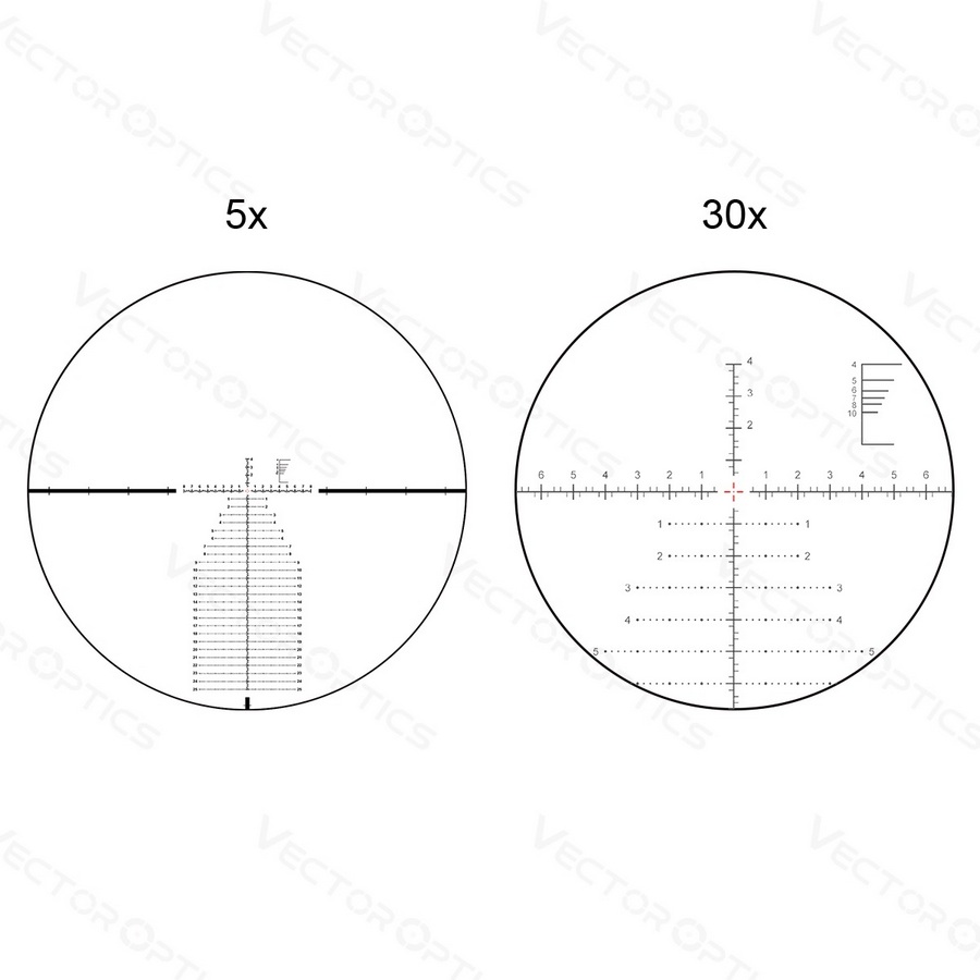 Vector Optics SCFF-41 34mm CONTINENTAL X6 5-30X56 FFP VEC -MBR