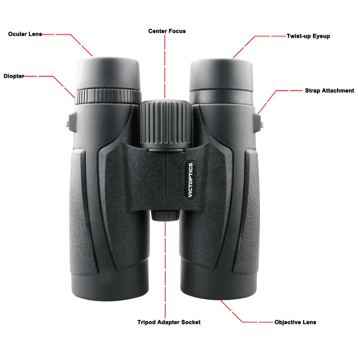 Victoptics 10x42 Binocular BOSL02