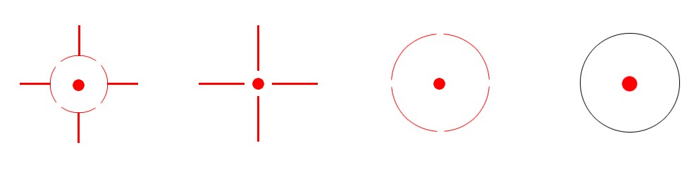 Victoptics 1x23x34 RDSL04 Reticle