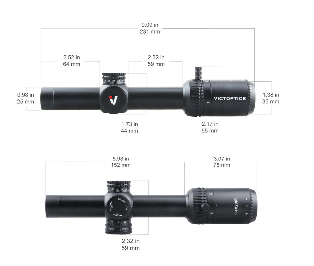 Victoptics ZOD 1-4x20 IR OPSL21