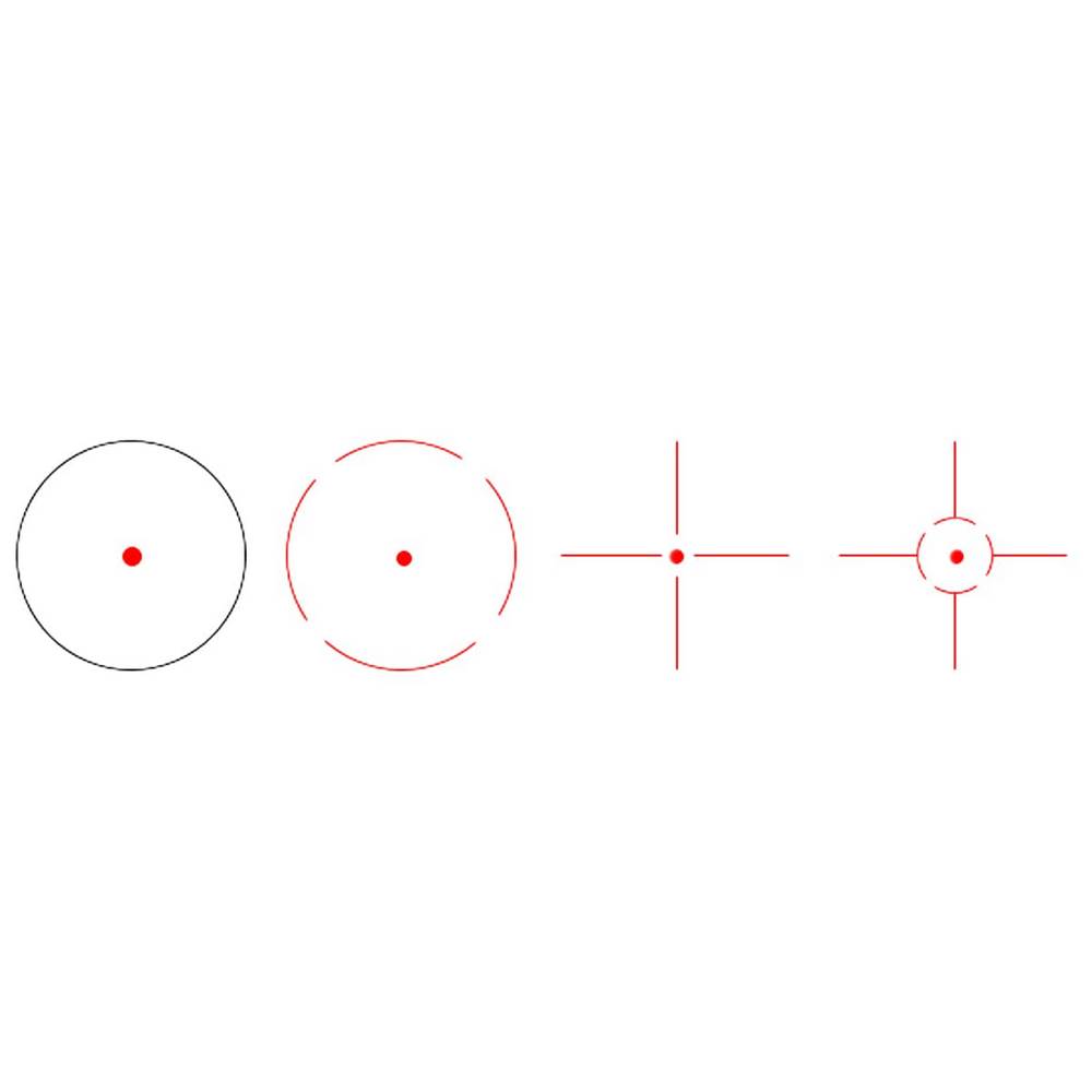 Victoptics Z1 1x23x34 Multi Reticle Dovetail Mount RDSL20